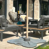 Pied de parasol design « Soleil »